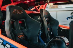 Can-Am Maverick X3 Powersport Seat Mounting Kit - Front or Rear - PRP Seats - Composite Seat Mount, OnyxCoated - Black - `17-`22 Can-Am Maverick X3 Powersport Seat Mounting Kit - Front or Rear - PRP Seats - Composite Seat Mount, OnyxCoated - Black - `17-`22